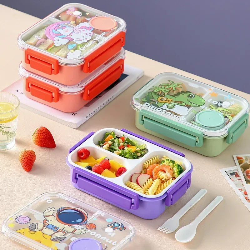 Food Snacks For School - يونيكورن الكرتون بينتو علب الاغذية للأطفال