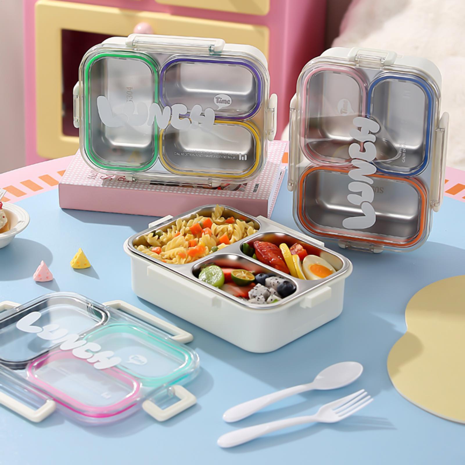 Food Snacks For School - صندوق غداء من الفولاذ المقاوم للصدأ