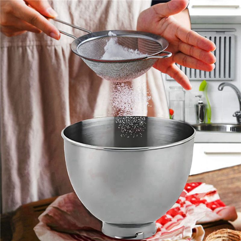 Kitchenaid Mixer Artisan 5Qt - وعاء خلط من الفولاذ المقاوم للصدأ