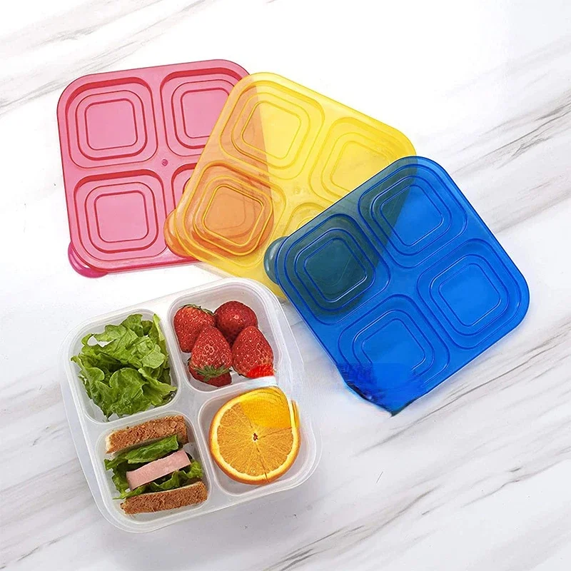 صندوق الوجبات الخفيفة البلاستي - مراجعة Food Snacks For School وسعره