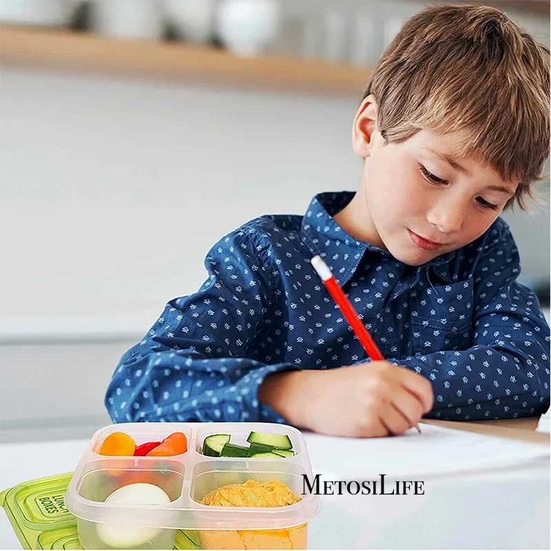 صندوق الوجبات الخفيفة البلاستي - مراجعة Food Snacks For School وسعره