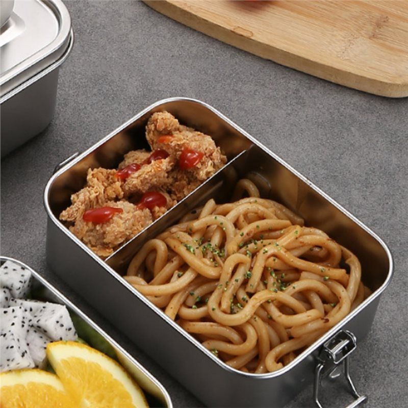 صندوق طعام من الفولاذ المقاوم  - مراجعة Food Snacks For School وسعره