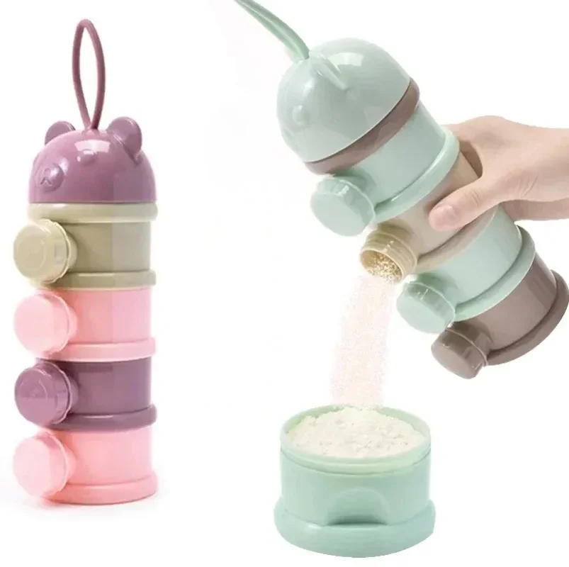 صندوق مسحوق الحليب 4 طبقات نمط - مراجعة Food Snacks For 1 Year Old وسعره