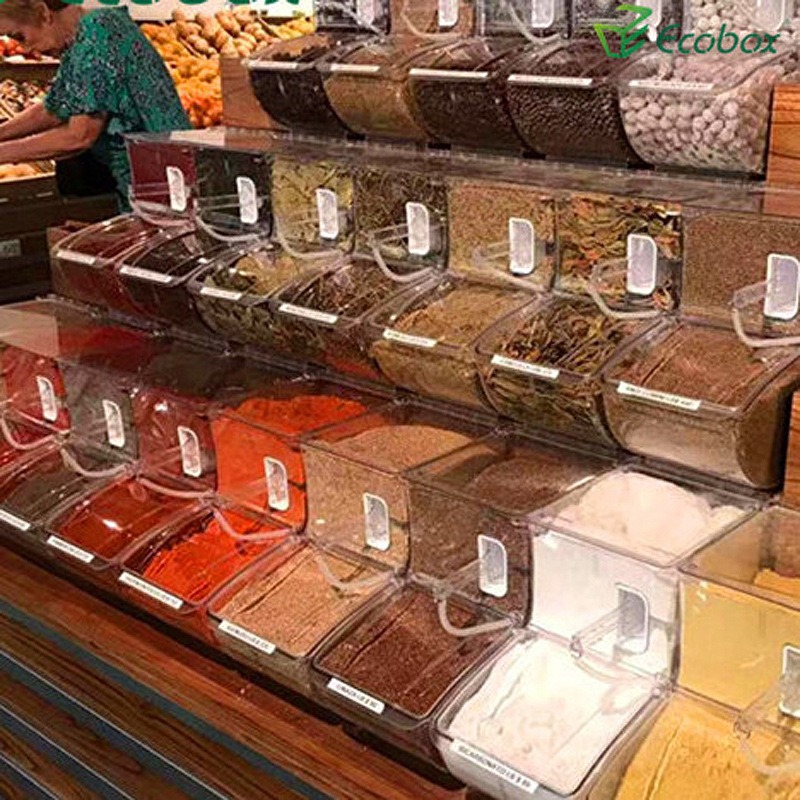 صندوق تخزين وعرض الأطعمة الجاف - مراجعة Food Good Snacks وسعره