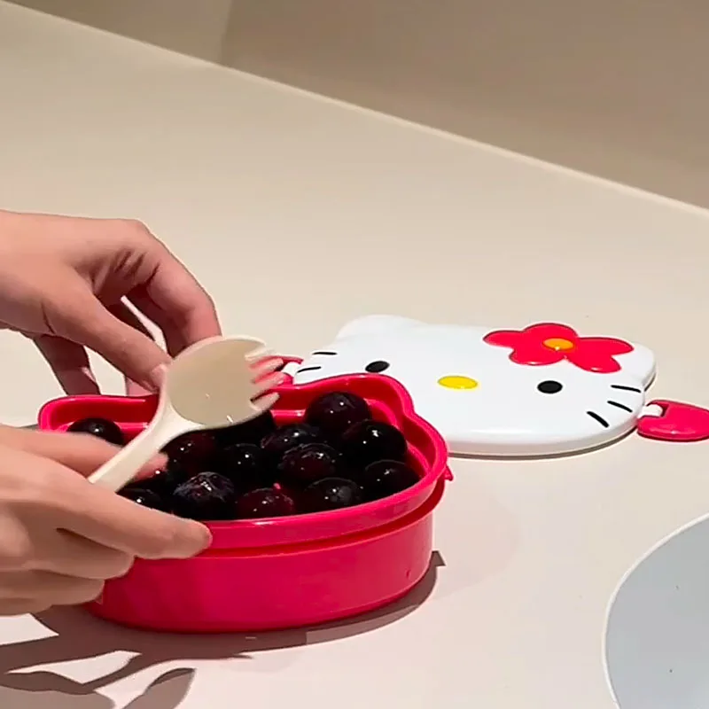 علبة غداء لطيفة على شكل هيلو ك - مراجعة Food Good Snacks وسعره